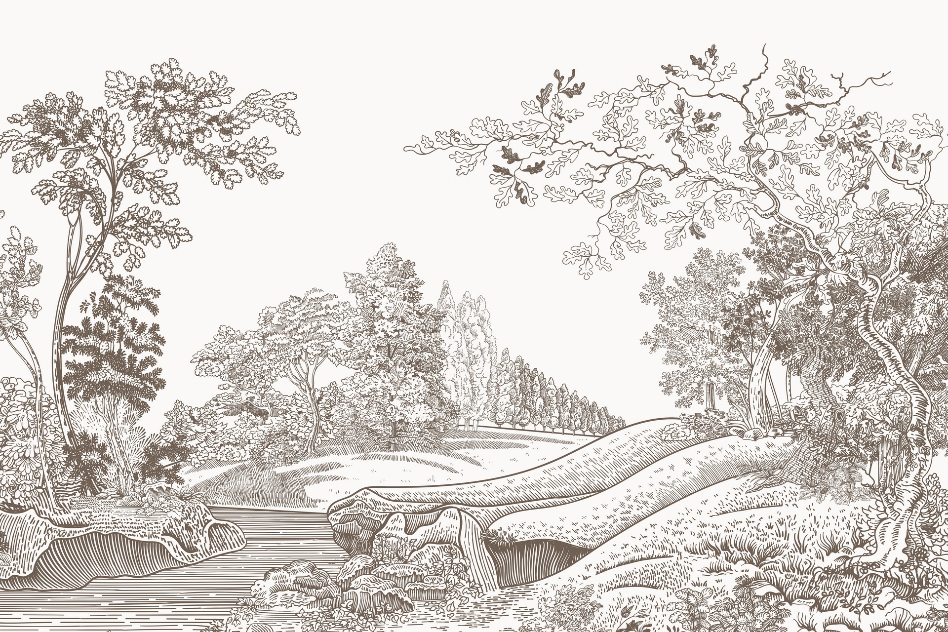 SCOTLAND TWEED Capolavoro Arte Photo panel (Фотопанно)